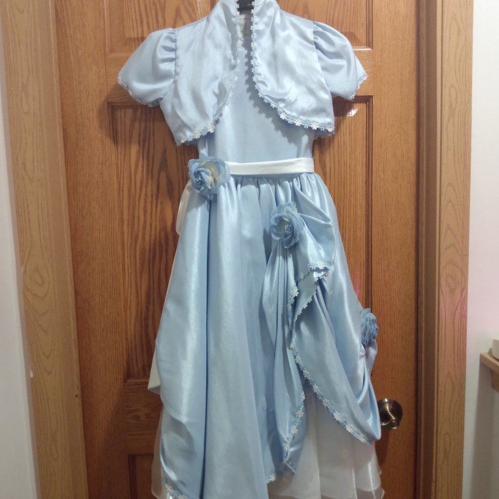 Girls Size 8 Angels Garment Formal Dress